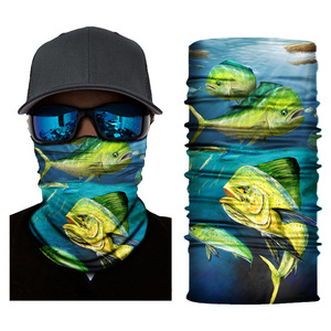 Scaldacollo/Bandana Multifunzione Lungo <span class=keywords><strong>da</strong></span> <span class=keywords><strong>Donna</strong></span> Personalizzato per Ciclismo Outdoor, in Poliestere Traspirante con Motivo a Foglie/Argyle/Puntini - Product Image 4
