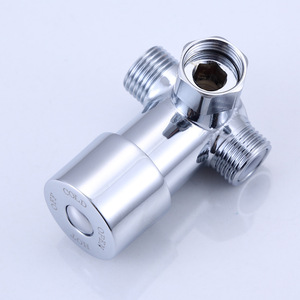 Mitigeur thermostatique en laiton pour robinet de capteur de contrôle de température d'hôtel et de cuisine avec 2 entrées et 1 sortie - Product Image 1