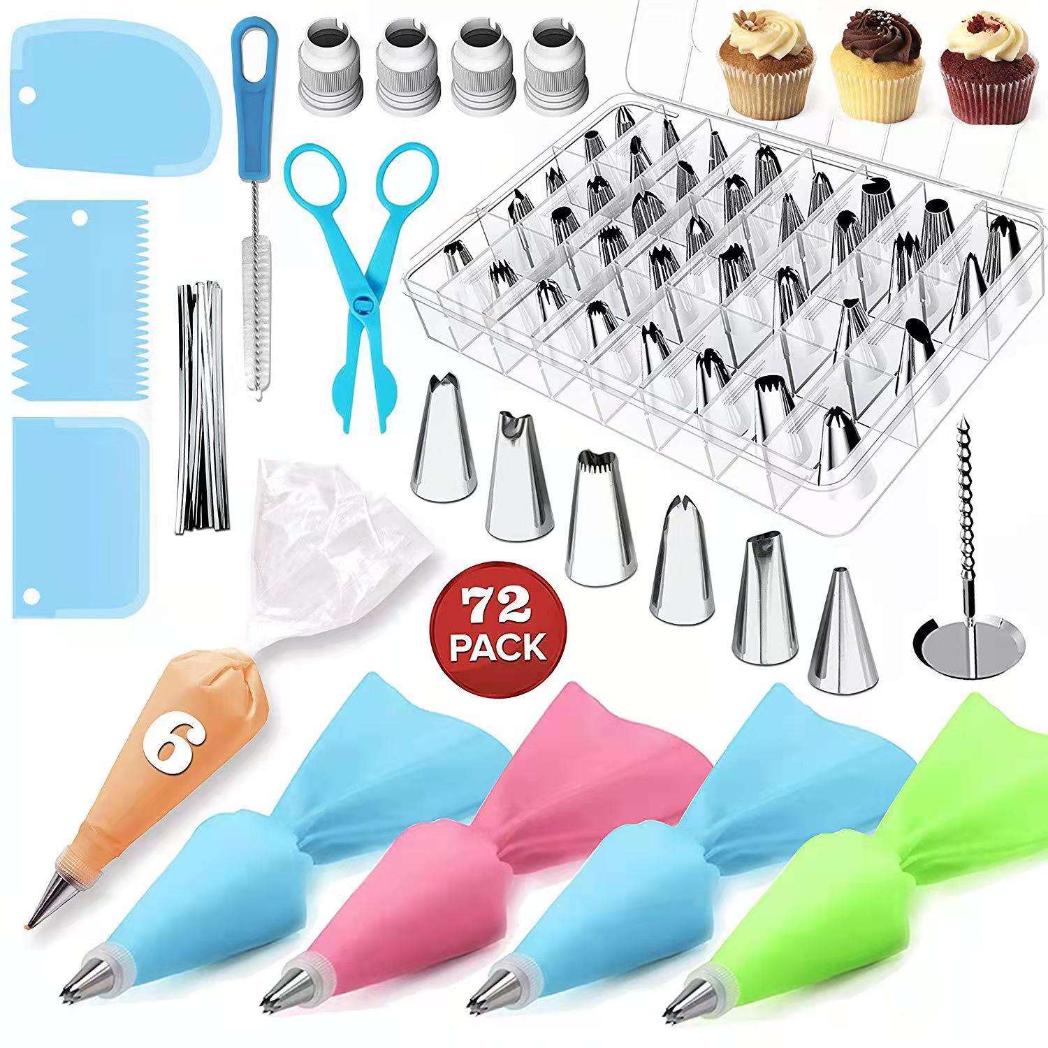 72pcs cake nozzle set