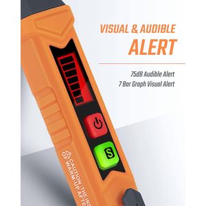 Detector de Fugas de Gas Toptes Pt199, Detector Portátil Naranja para Metano y Gases Combustibles con Alarma Audible y Visual - Product Image 5