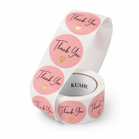 Autocollants personnalisés pour cadeaux de mariage et étiquettes autocollantes personnalisées pour la promotion, les cadeaux de fête et les scellés d'enveloppes