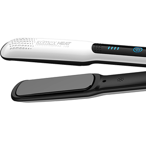 Komex <span class=keywords><strong>Saga</strong></span> เครื่องยืดผมแฟชั่น LED สวิตช์นุ่มควบคุมอุณหภูมิเหล็กแบน - Product Image 4