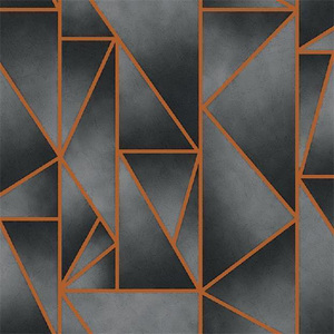 2025 Guangzhou <span class=keywords><strong>Ihouse</strong></span> 53CM diseño geométrico moderno papel tapiz de PVC - Product Image 6