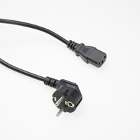 Prise électrique ue 3 broches connecteur IEC C13 pour bouilloire générateur sèche-linge câble d'extension cordons d'alimentation