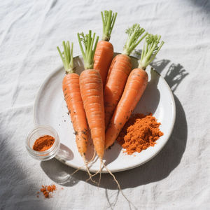 Longsheng Wortel Bèta-Caroteen 98% 1% Immuniteit Natuurlijke Voedingskleurstof Voedingsplantenextract Bèta-Caroteen 98% - Product Image 1