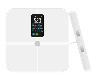 Analyseur intelligent mesure pied à main APP connect <span class=keywords><strong>Balance</strong></span> intelligente <span class=keywords><strong>rechargeable</strong></span> Haute précision 8 capteurs <span class=keywords><strong>Balance</strong></span> numérique USB pour la graisse corporelle - Product Image 6