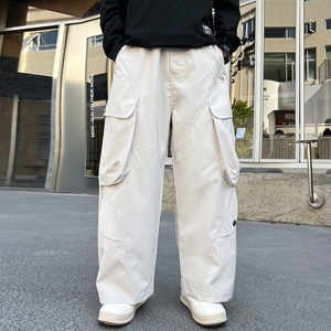 Spot personnalisé en gros garçons saison automne et hiver tube droit <span class=keywords><strong>pantalon</strong></span> <span class=keywords><strong>cargo</strong></span> polyvalent à la mode pour enfants - Product Image 5