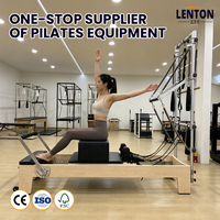 Pilates Reformers Professionnels : Lit d'Équilibre pour Entraînement Corporel, Équipement de Fitness et d'Étirement, Demi-Tourneuse