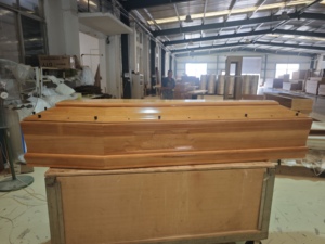Ataúdes y Féretros de Madera de Paulownia Estilo Europeo, Capacidad de 220 Pulgadas Cúbicas, Diseños Personalizables, Venta al por Mayor de Marca - Product Image 3