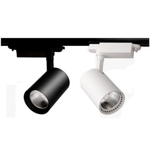 Spot lumineux <span class=keywords><strong>sur</strong></span> <span class=keywords><strong>rail</strong></span>, plafonnier, projecteur, éclairage de fond moderne, <span class=keywords><strong>rail</strong></span> lumineux LED - Product Image 1