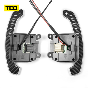 TDD LED Magnetic Carbon Fiber Paddle Shifters For Chevrolet Corvette C8 Steering <b>Wheel</b> Paddle Shifters - Product Image 1