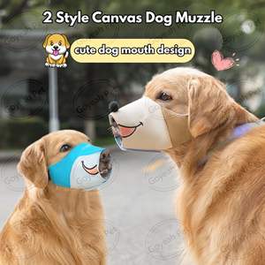 Muselière respirante et mignonne pour chien, anti-morsure et anti-aboiement, avec verrouillage sécurisé et réglable - Product Image 2