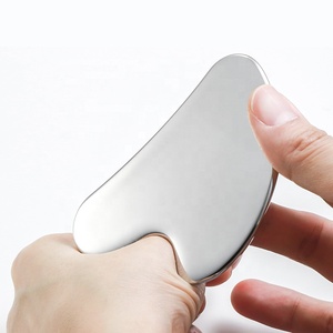 Strumento di raschiatura miofasciale <span class=keywords><strong>Gua</strong></span> Sha in acciaio inossidabile di grado medico Guasha in metallo per stringere la cura della pelle IASTM in acciaio inossidabile <span class=keywords><strong>Gua</strong></span> sha - Product Image 2