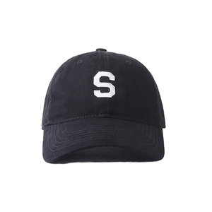 Casquettes de baseball respirantes pour sports de plein air, personnalisées, à rayures bicolores, broderie 3D tissée, avec bouton commun, vente en gros - Product Image 1