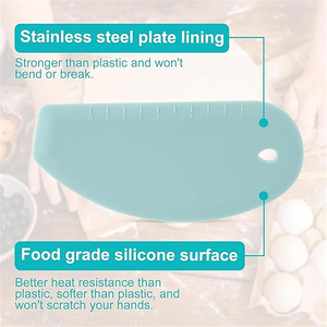 Multifunctionele Food-Grade Siliconen Brooddeegsnijder Schraper Keuken Bakdeeg Gereedschap Voor Het Bakken Van Zuurdesembrood - Product Image 3