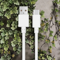Câble de charge USB Type-C de 1m, veste TPE de blindage de tresse de charge super flash 60W 3A pour imprimante IOS ordinateur, matériau en cuivre pur