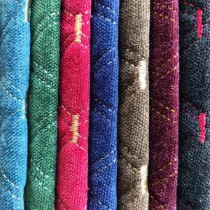 Tela de Tapicería para Autos de 150 cm, Ecológica, Elástica, Estilo Bordado, con Espuma de 4 mm, Impresa y Termoadhesiva, 100% Poliéster - Product Image 6