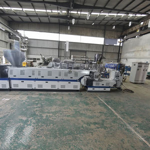 آلة جديدة لإعادة تدوير رقائق البلاستيك PE و PP بمرحلة واحدة أو مرحلتين، ماكينة بثق وتحبيب البلاستيك لصنع الحبيبات - Product Image 1