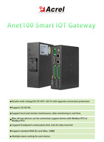 Acrel ANet - Puerta de Enlace de Comunicación Inteligente para la Recopilación de Datos y Monitoreo Remoto en Sistemas Inteligentes de Distribución de Energía