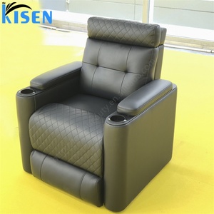 KISEN Équipement professionnel pour salon de manucure, fauteuil de pédicure inclinable, station de manucure, massage, caractéristiques beauté - Product Image 4