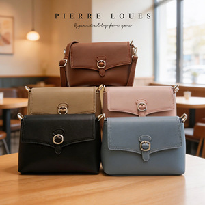 Pierre Loues Women's Shoulder <b>Bag</b> <b>Small</b> Square Anti Theft Flap Design For Everyday Use - Product Image 1