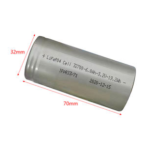 32700 lifepo4电池单元3.2v 6000毫安时可充电圆柱形电池，用于电动汽车产品lifepo4 32700 32650 lifepo4电池 - Product Image 3