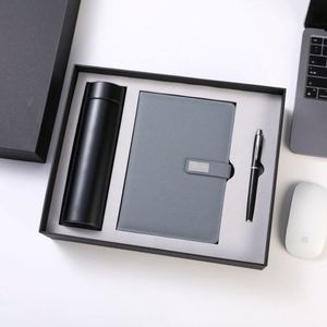 Luxury Corporate Gift Set Luxury Vacuum <b>Cup</b> Notebook Executive Kits Business Promotional Gift Set With Box - Product Image 5