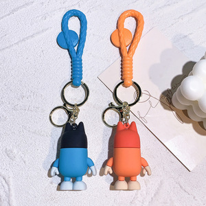Nuevo Llavero de Gel de Silicona Estilo Americano Familia Brui para Coche a Escala y Bolso, Pequeño Regalo - Product Image 5