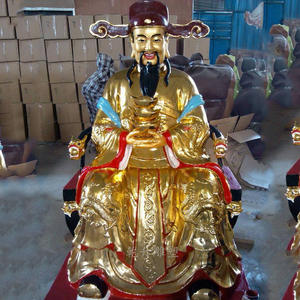 Fabricante de Venta Directa, Tetera de Latón Fundido Personalizable con Diseño de Dios de la Riqueza, Estilo Musical de Nueve y Cinco Vías, con Incrustaciones de Oro y Detalles Pintados - Product Image 4