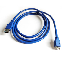 Câble de données micro USB de 3 pieds mâle pour la synchronisation des téléphones Android Banques d'alimentation GPS de voiture-Black Visit Cmple Flagship Store