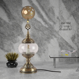 Lampe de nuit artisanale à piles, activité de bricolage en mosaïque pour le camping, activité de studio chaleureuse pour les parents et les enfants, abat-jour de conception turque E14 - Product Image 2