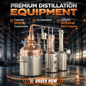 Boben - Equipo <span class=keywords><strong>de</strong></span> Destilación <span class=keywords><strong>de</strong></span> Cobre Personalizado: Columna <span class=keywords><strong>de</strong></span> Destilación, Alambique para Ginebra, Alambique <span class=keywords><strong>de</strong></span> Destilación Directa para Licores y Bebidas - Product Image 1
