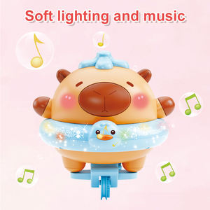 MILI Électrique Tumble Balance <span class=keywords><strong>Jouet</strong></span> Nouveauté Éducation Précoce Mignon Capybara Musique Vertical Rotation Monocycle Funambule <span class=keywords><strong>Jouet</strong></span> - Product Image 5
