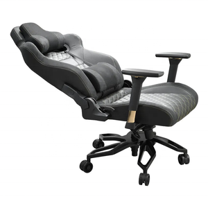 Chaise de <span class=keywords><strong>jeu</strong></span> d'ordinateur de luxe PRO Cougar THRONE ROYAL Chaise d'ordinateur en alliage d'aluminium doré 4D Accoudoir Sillas Gamer - Product Image 2