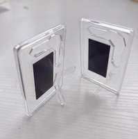 Acrylique Rectangle Transparent Réfrigérateur Aimant Cadre Photo Matériel pour Bricolage