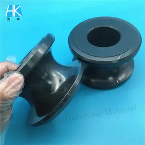 Wear And Corrssion Resistant Ceramic Customized Black Silicon Nitride Ceramic Roller
