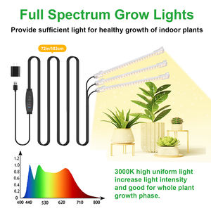 Lámpara LED para Plantas de Espectro Completo Regulable, Precio de Fábrica 2026, para el Crecimiento de Plantas, Luces de Cultivo con Espectro Ajustable - Product Image 2