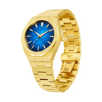 Montre analogique à quartz noire pour homme, design classique de luxe, en acier inoxydable, étanche, cadran en nacre
