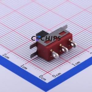 SS-12D16L5R Slide Switch Through hole Component (THT) Switch Single Pole Double Throw Rectangle Pin Header PC Pin 12.9mm - Product Image 2