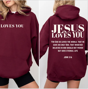 تونتون مضحك الدينية قائلا هوديي & سويت شيرت "أنا لا أقول" مع اقتباس من Jesus هدايا مسيحية خدمة OEM - Product Image 2