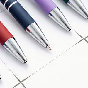 Stylo à bille en aluminium personnalisé avec logo, stylet et grip - Stylos promotionnels en gros - Product Image 3