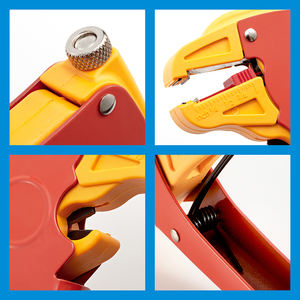 Industrieller Bestseller 0,5-2mm Kabel-Abisolierzange mit Schneidklinge, Gezahnter Kiefer und Weichem Griff - Product Image 5