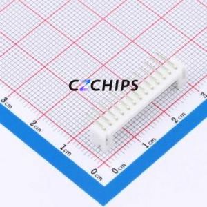 ZX-PH2.0-13PWZ Wire-to-Board Pin Header Bent Lead Through Hole,P=2mm Connector 1x13P 2mm Right Angle Insert PH - Product Image 2