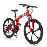Produit populaire de Tianjin, vélo adulte 21 vitesses, 24, 26, 29 pouces, BMX, vélo pliable, Bicicleta, VTT, vélo pliant pour hommes