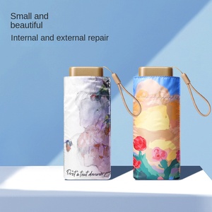 Sombrilla de Sol y Lluvia Plegable Mini Portátil con Protección UV UPF50 - Product Image 4