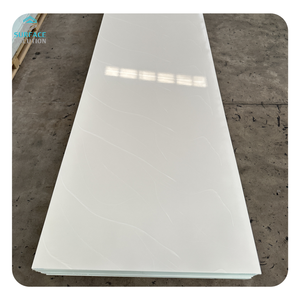 High Quality Modified <strong>White</strong> Acrylic Solid Surface Sheets <strong>Dekton</strong> <strong>Countertop</strong> 6X2440X760mm - Product Image 4