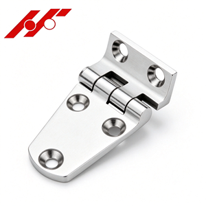   Charnière en acier inoxydable AISI316 pour yacht marin, plaque pliée moulée, pour quincaillerie marine et accessoires de bateau - Product Image 1