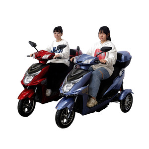 Triciclo Eléctrico <span class=keywords><strong>Trimoto</strong></span> de 800W, Carrocería Abierta, 2 Pasajeros, Carga Útil de 100-200kg - Product Image 3