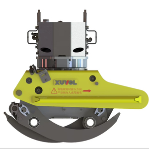 Xuvol Electric Hydraulic Slewing Drive Log Grab with Saw 1-Year Warranty for <b>Tree</b> Cutting Matching 9 Ton Excavator - Product Image 1