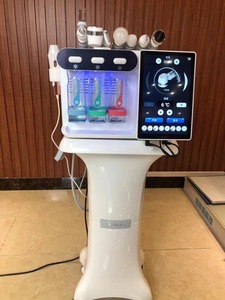 Appareil facial à jet d'oxygène multifonction portable avec hydratation, en acier inoxydable, prise US, pour rajeunissement de la peau, usage commercial - Product Image 5